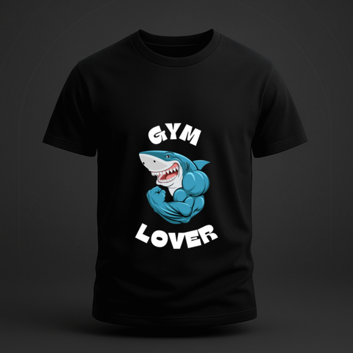 GYM LOVER Round Neck T-Shirt - Image 2